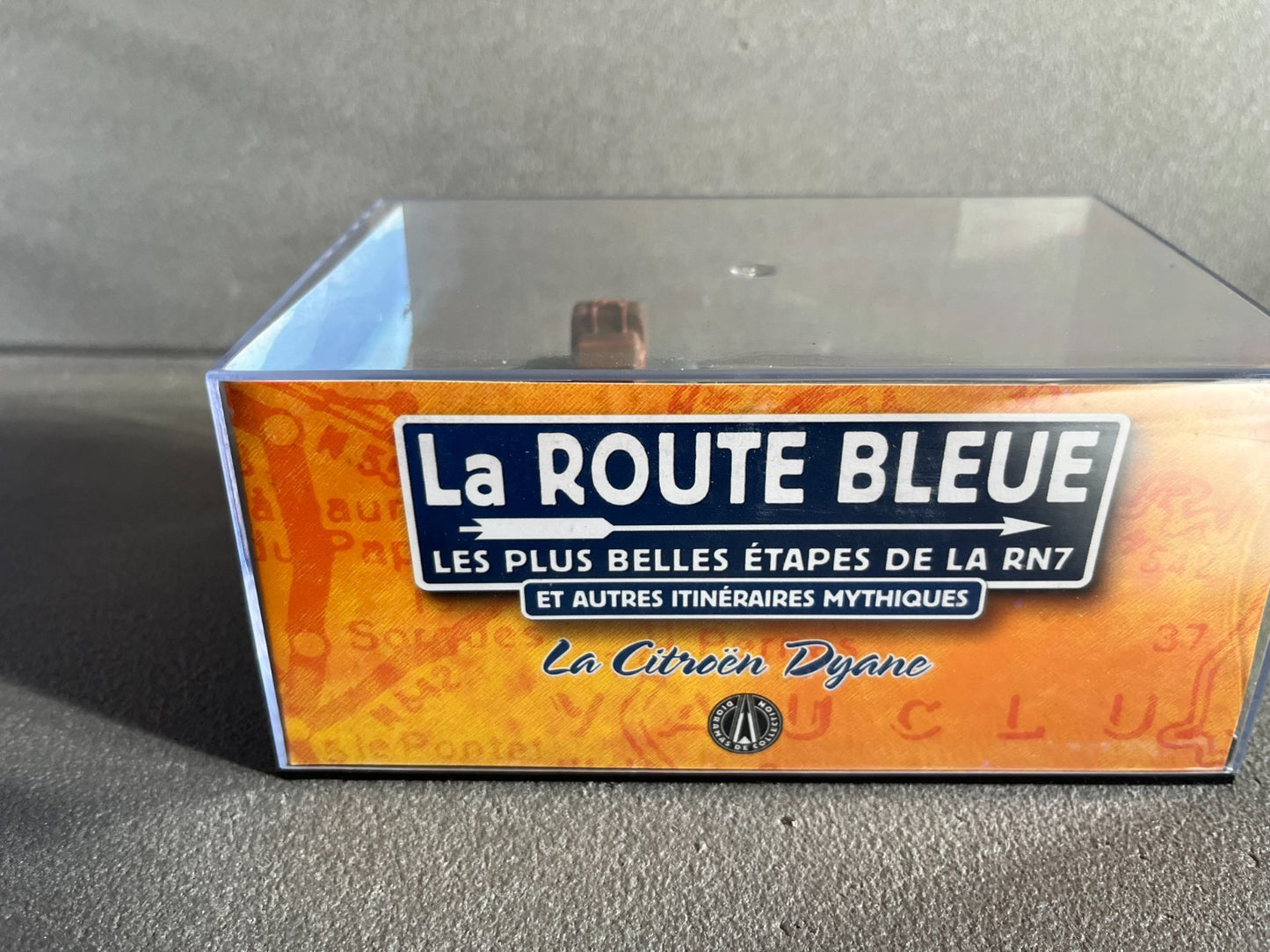 Voiture Miniature Citroen Dyane Etape 2 La Route Bleue RN7 1/43