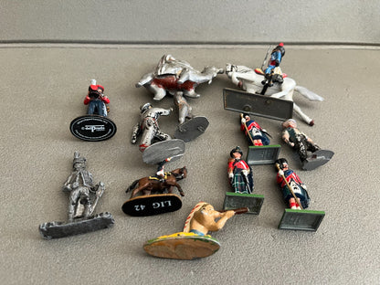 Figurine de Collection Lot Soldats Plombs Aluminium