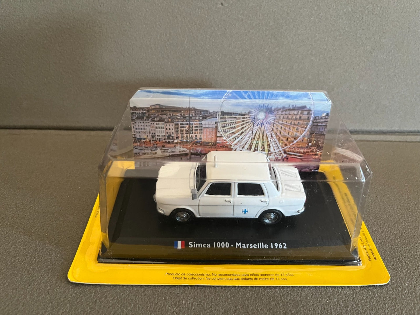 Voiture Miniature Simca 1000 Marseille 1962 Taxi du Monde au 1/43