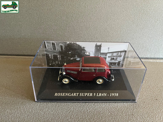 Voiture Miniature Rosengart Super 5 LR4N 1938 au 1/43 Ixo Altaya