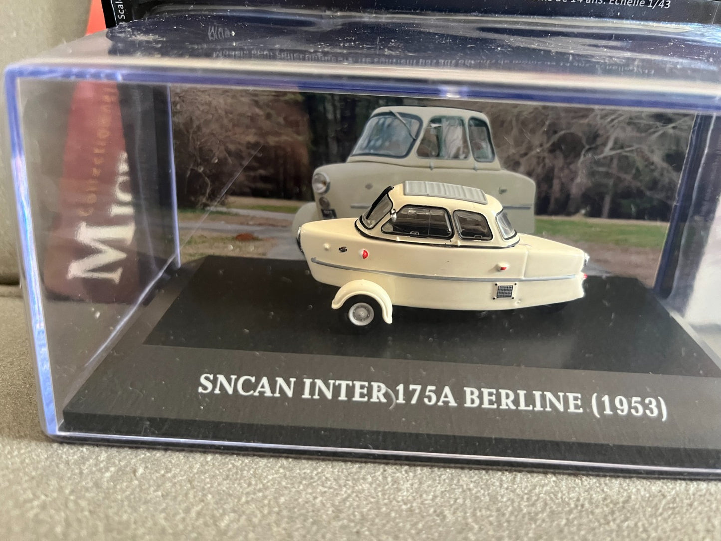 Voiture Miniature SNCAN Inter 175A Berline Micro-Voitures D'Antan Altaya 1/43