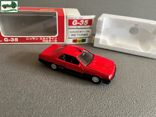 Ancienne Voiture Miniature Nissan Skyline RS Turbo Diapet G-35 Japan au 1/40