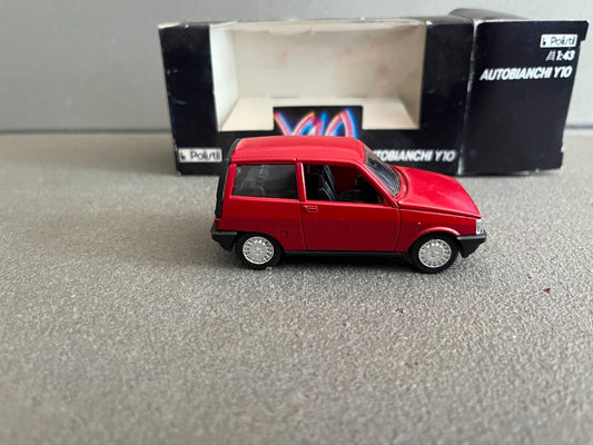 Ancienne Voiture miniature Autobianchi Y10 Polistil Italy au 1/43