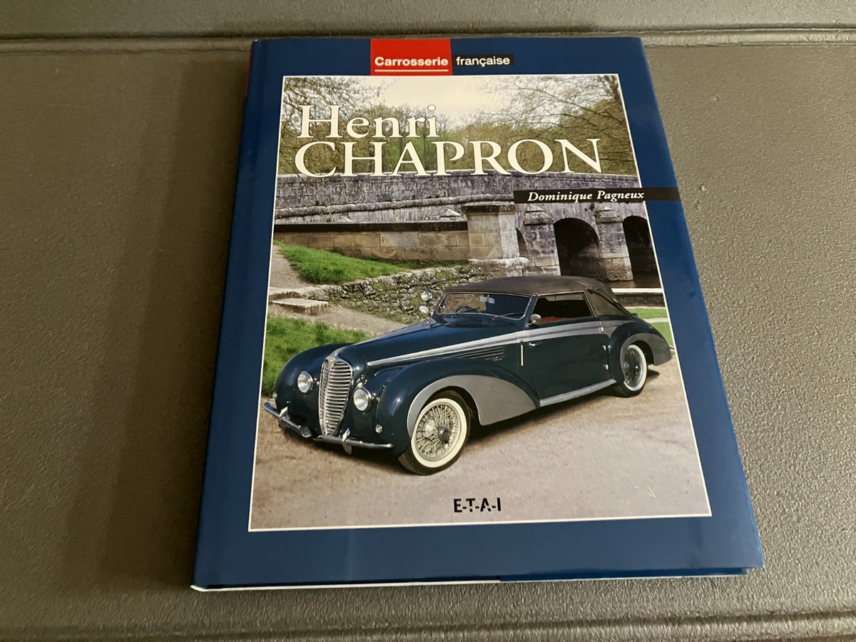 Livre Voiture Automobile Henri Chapron Pagneux ETAI