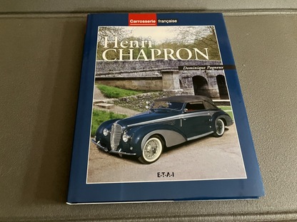 Livre Voiture Automobile Henri Chapron Pagneux ETAI