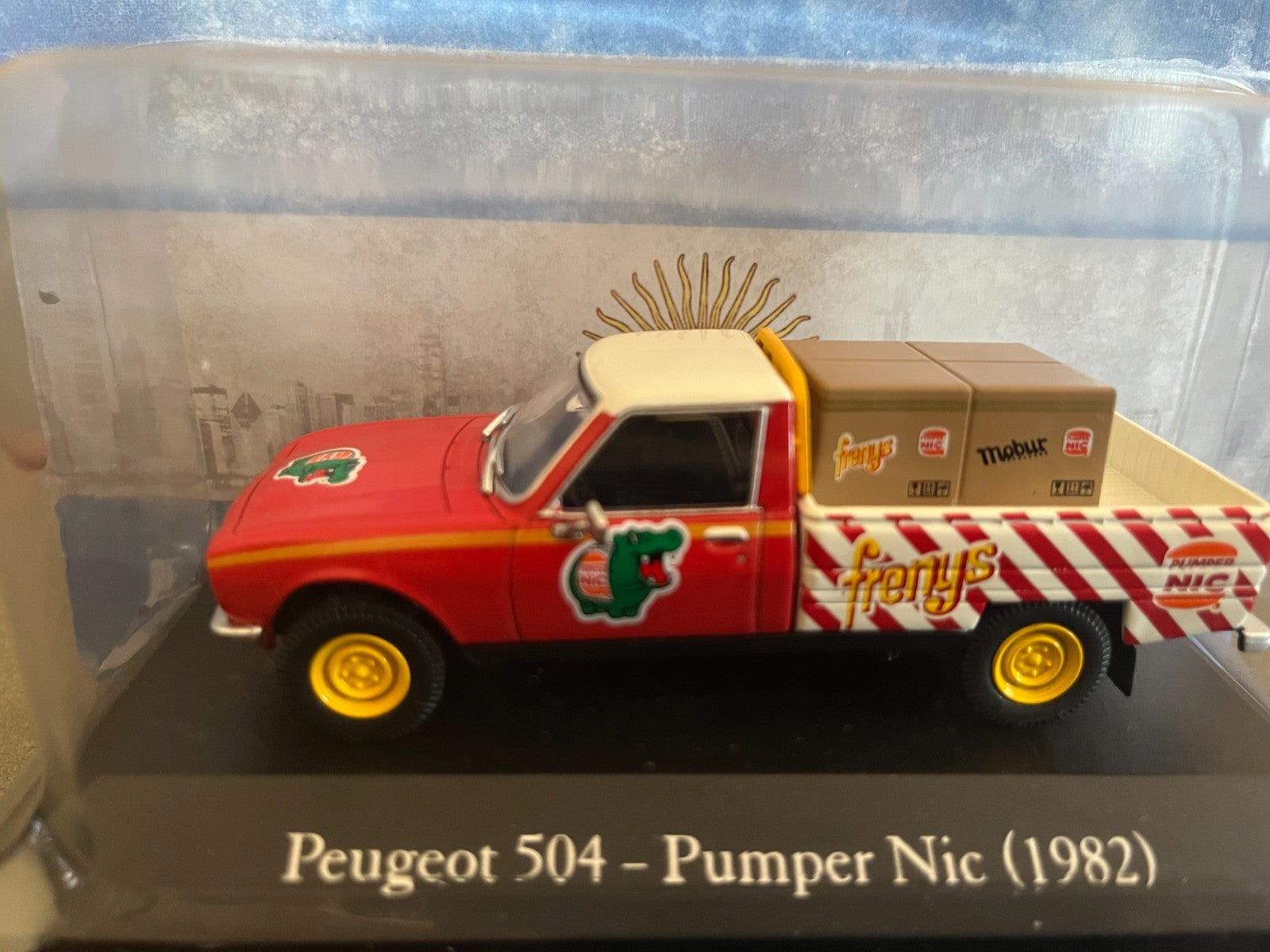 Voiture Miniature Peugeot 504 Pumper Nic 1982 Ixo Argentine au 1/43