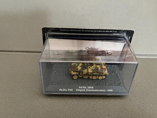 Miniature Militaire Char Tank Blindé Sd.Kfz. 250/9 Vimperk 1945 Altaya 1/72