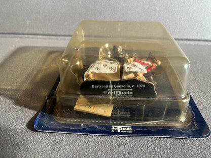 Soldat Cavalier Plomb Delprado Bertrand du Guesclin 1370