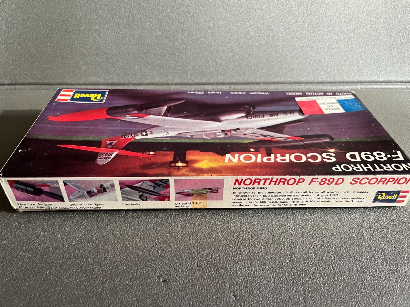 Maquette Militaire Avion Northrop F-89D Scorpion Revell