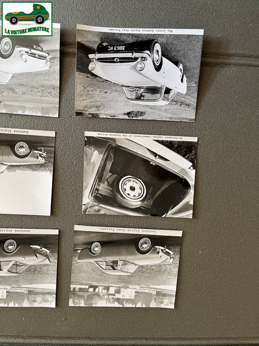 Ancien Documentation Automobile Communiqué Presse Rootes Motors Sunbeam Photo