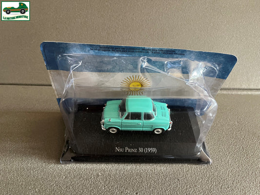 Voiture Miniature NSU Prinz 30 1959 Autos Inolvidables Argentinos 1/43