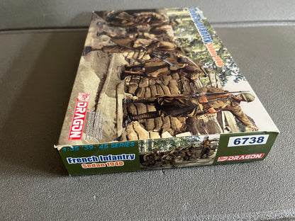Maquette Militaire Figurine Soldat French Infantry Sedan 1940 Dragon 1/35