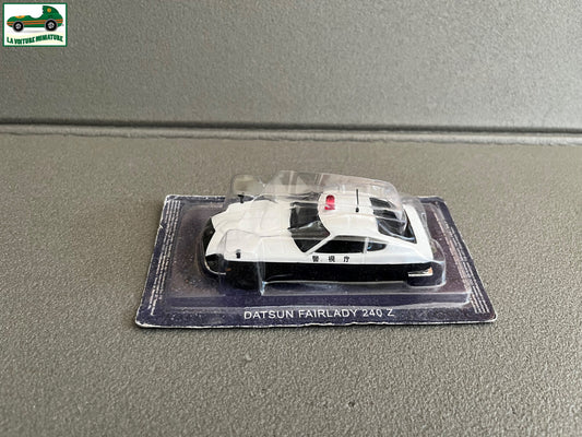 Voiture miniature Datsun Fairlady 240 Z Police du Monde DeAgostini au 1/43