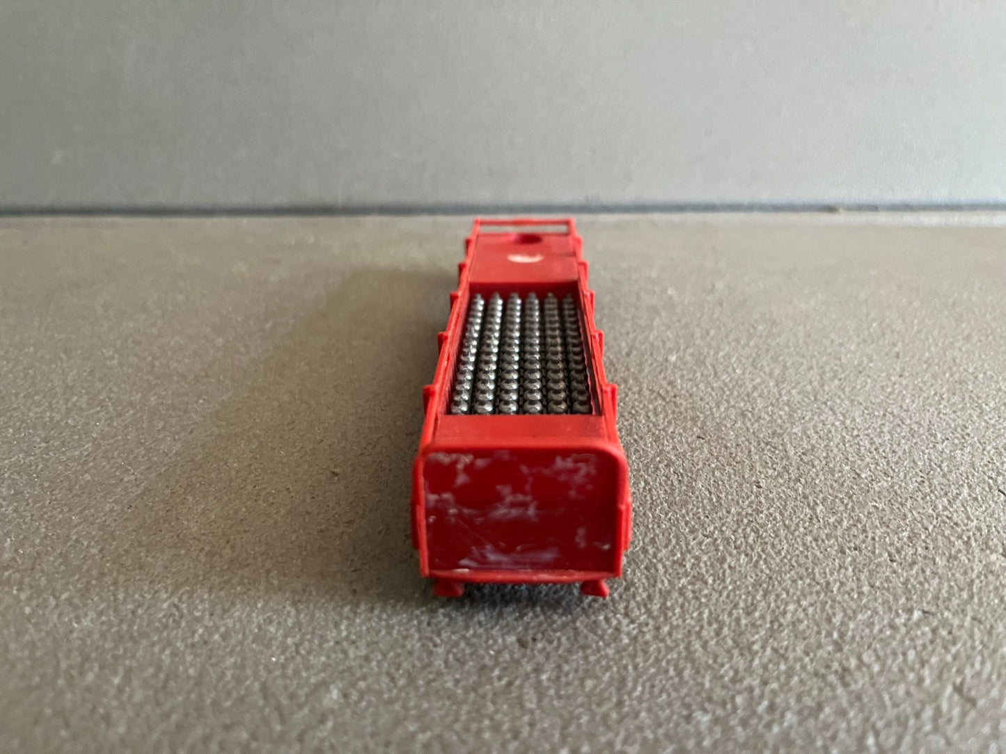 Ancienne Voiture Miniature Plastique Remorque Primagaz Norev 1/86 HO 1/87