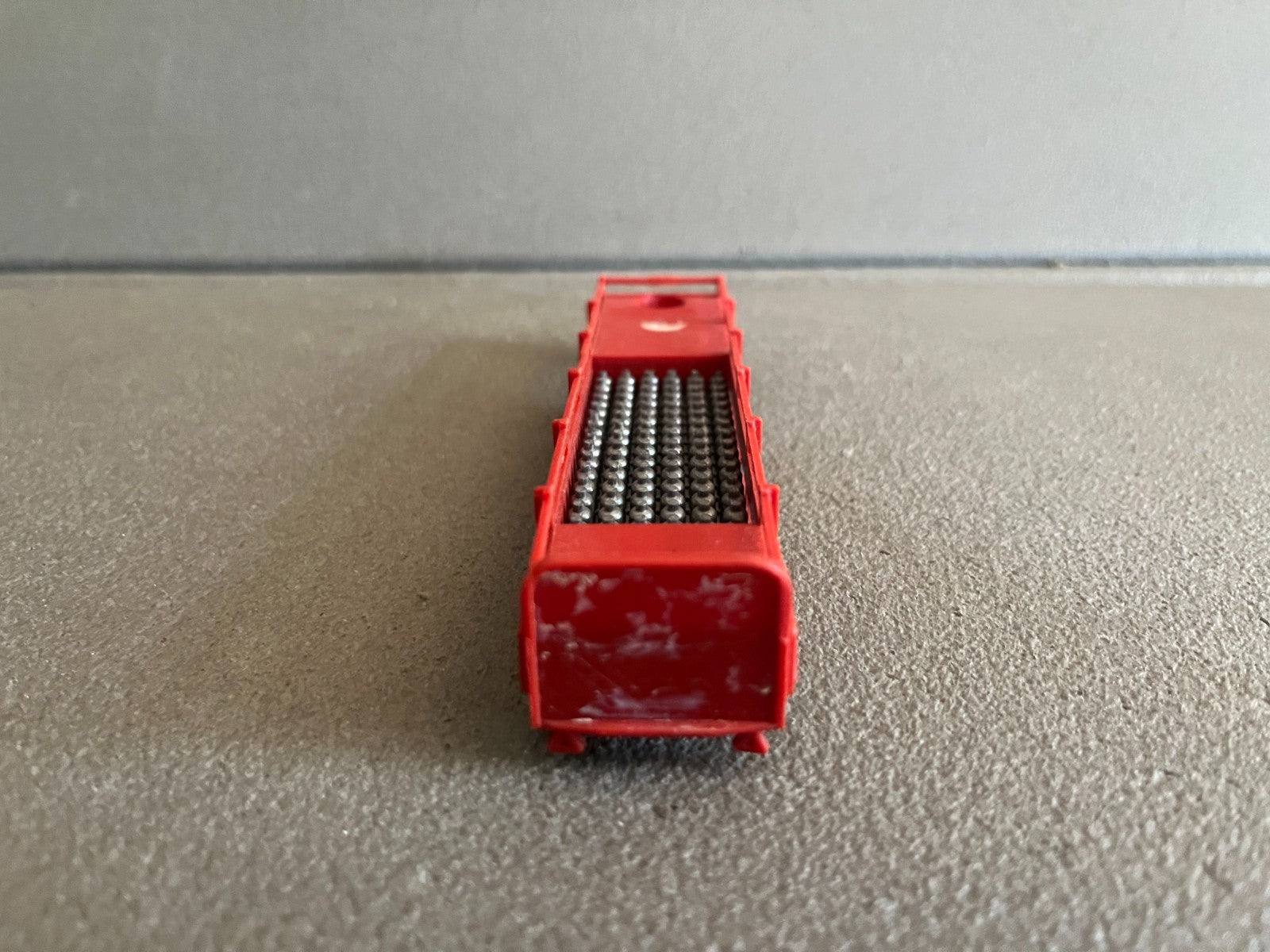 Ancienne Voiture Miniature Plastique Remorque Primagaz Norev 1/86 HO 1/87