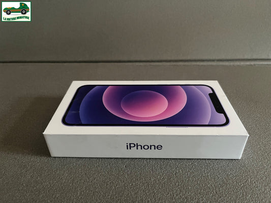 Boite Vide Apple Iphone 12 Purple 64GB Occasion 2020 Empty Box