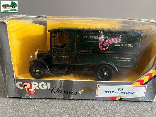 Voiture Miniature Corgi Toys Thornycroft Castrol 1/43 1/50