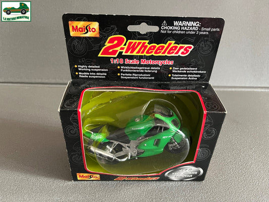 Moto miniature Kawasaki Ninja Maisto au 1/18