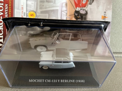 Voiture Miniature Mochet CM-125Y Berline 1956 Micro-Voitures D'Antan Altaya 1/43