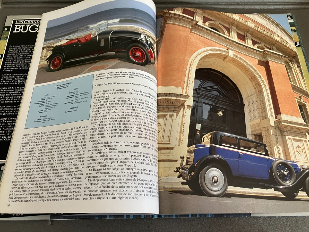 Livre Voiture Automobile Les Grandes Marques Bugatti Conway
