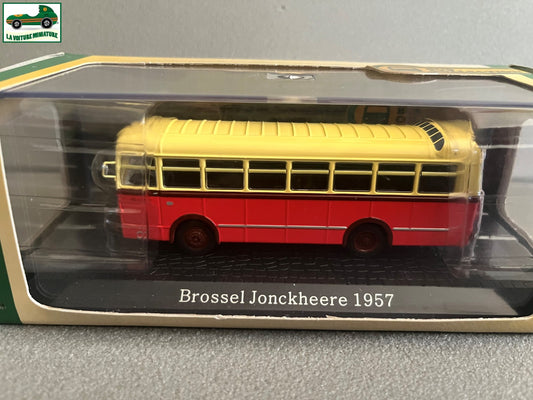 Voiture miniature Brossel Jonckheere 1957 Autobus Bus Collection Atlas 1/72