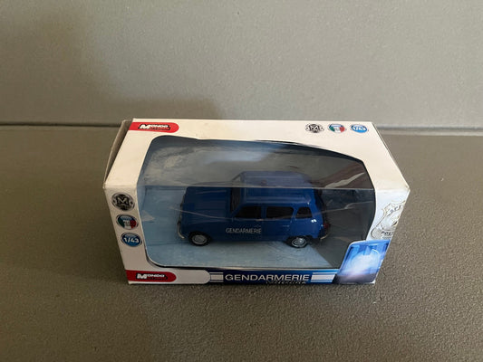 Voiture Miniature Renault 4L Gendarmerie R4 4 Mondo Motors au 1/43