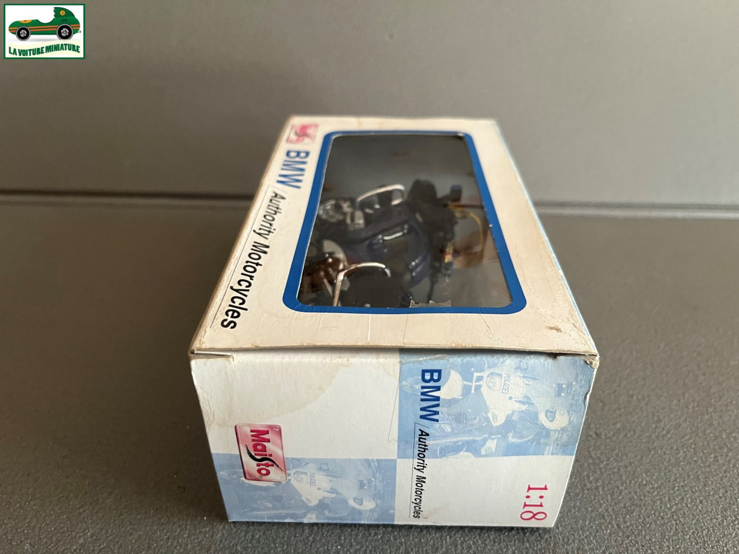 Moto miniature BMW R1100 RT-P Maisto Gendarmerie au 1/18