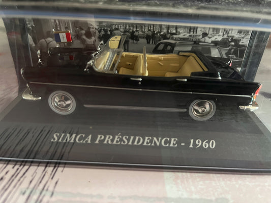 Voiture miniature Simca Presidence 1960 au 1/43