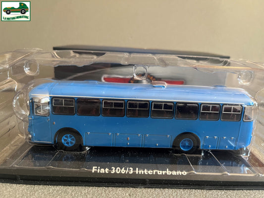 Voiture miniature Fiat 306/3 Interurbarno Autobus Bus Autocar Atlas 1/72