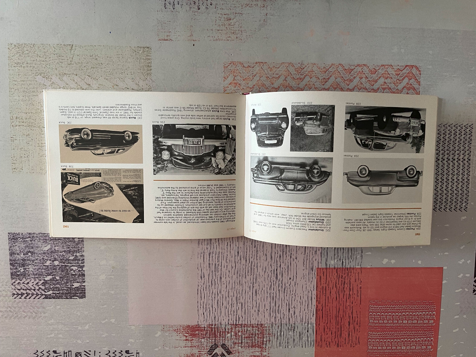 Livre Voiture Automobile American Cars of the 1940s Warne Anglais