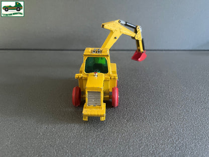 Ancienne Miniature Voiture Muir Hill Tractopelle Matchbox Super Kings 1984 Epave