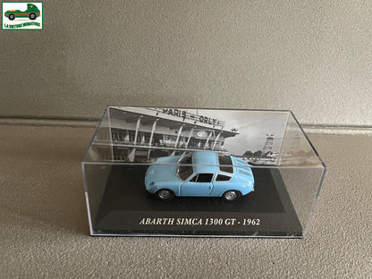 Voiture Miniature Abarth Simca 1300 GT 1962 au 1/43 Ixo Altaya