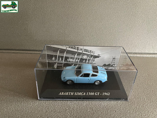 Voiture Miniature Abarth Simca 1300 GT 1962 au 1/43 Ixo Altaya