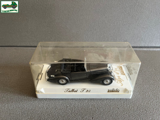 Voiture Miniature Talbot T23 Solido au 1/43
