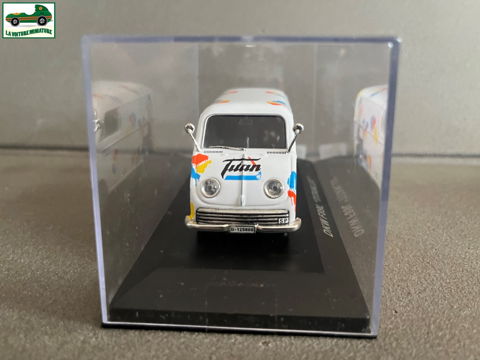 Voiture Miniature Camion Publicitaire DKW F89L Titanlux au 1/43