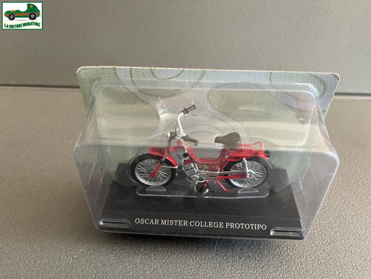 Moto Cyclomoteur miniature Oscar Mister College Prototipo Leo Models 1/18