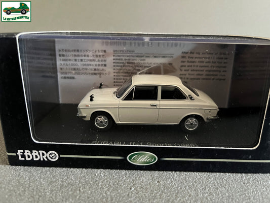 Voiture Miniature Subaru FF-1 Sports 1969 Ebbro au 1/43