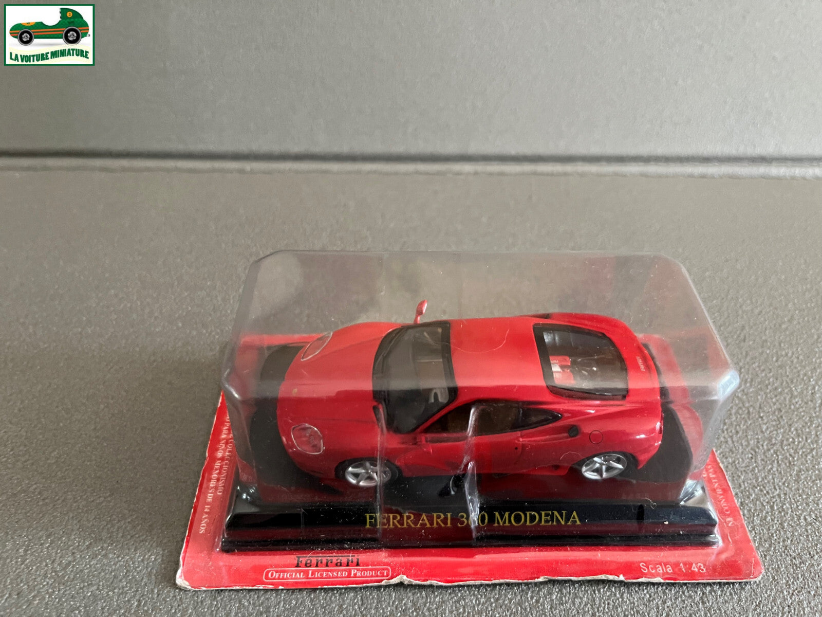 Voiture Miniature Ferrari 360 Modena 1/43 IXO Fabbri au 1/43