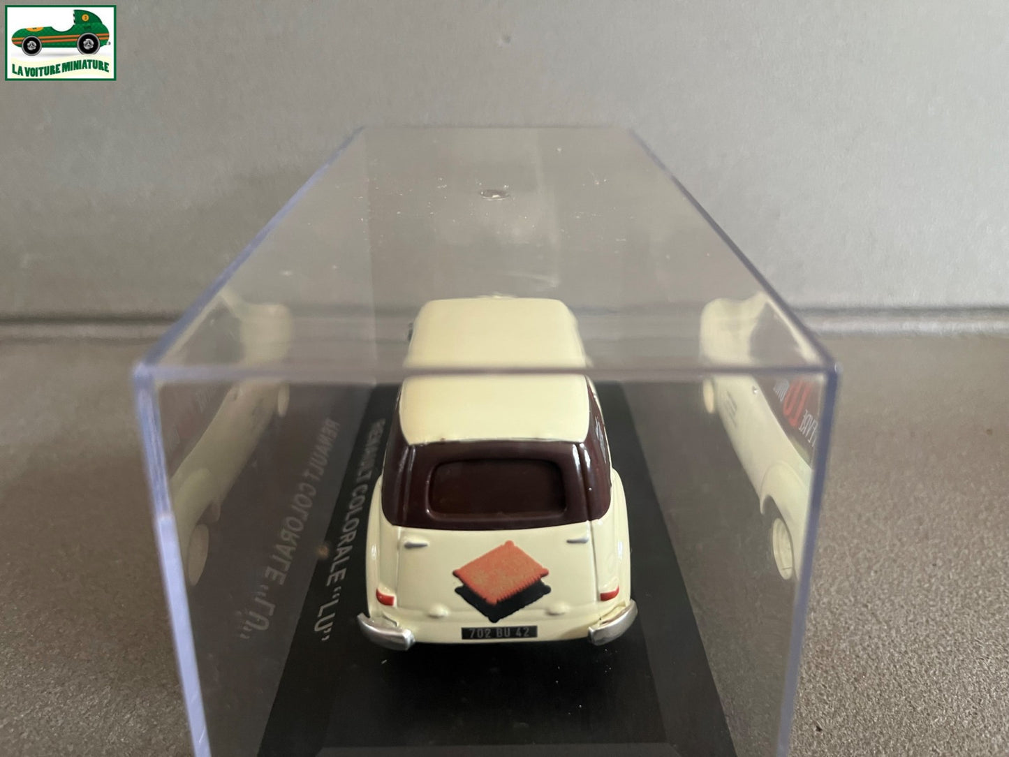 Voiture Miniature Publicitaire Renault Colorale LU au 1/43