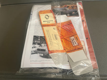 Voiture miniature Renault 18 Norev Hachette + Fascicule au 1/43