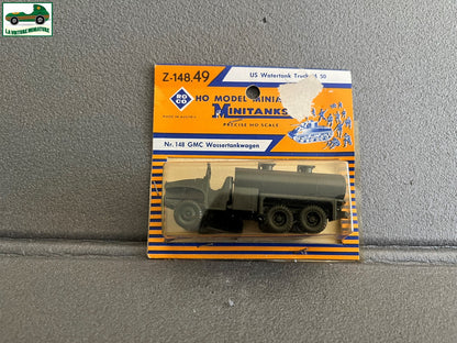 Miniature Engin Militaire Camion Z-148.49 US Watertank Roco Minitanks  1/87 HO
