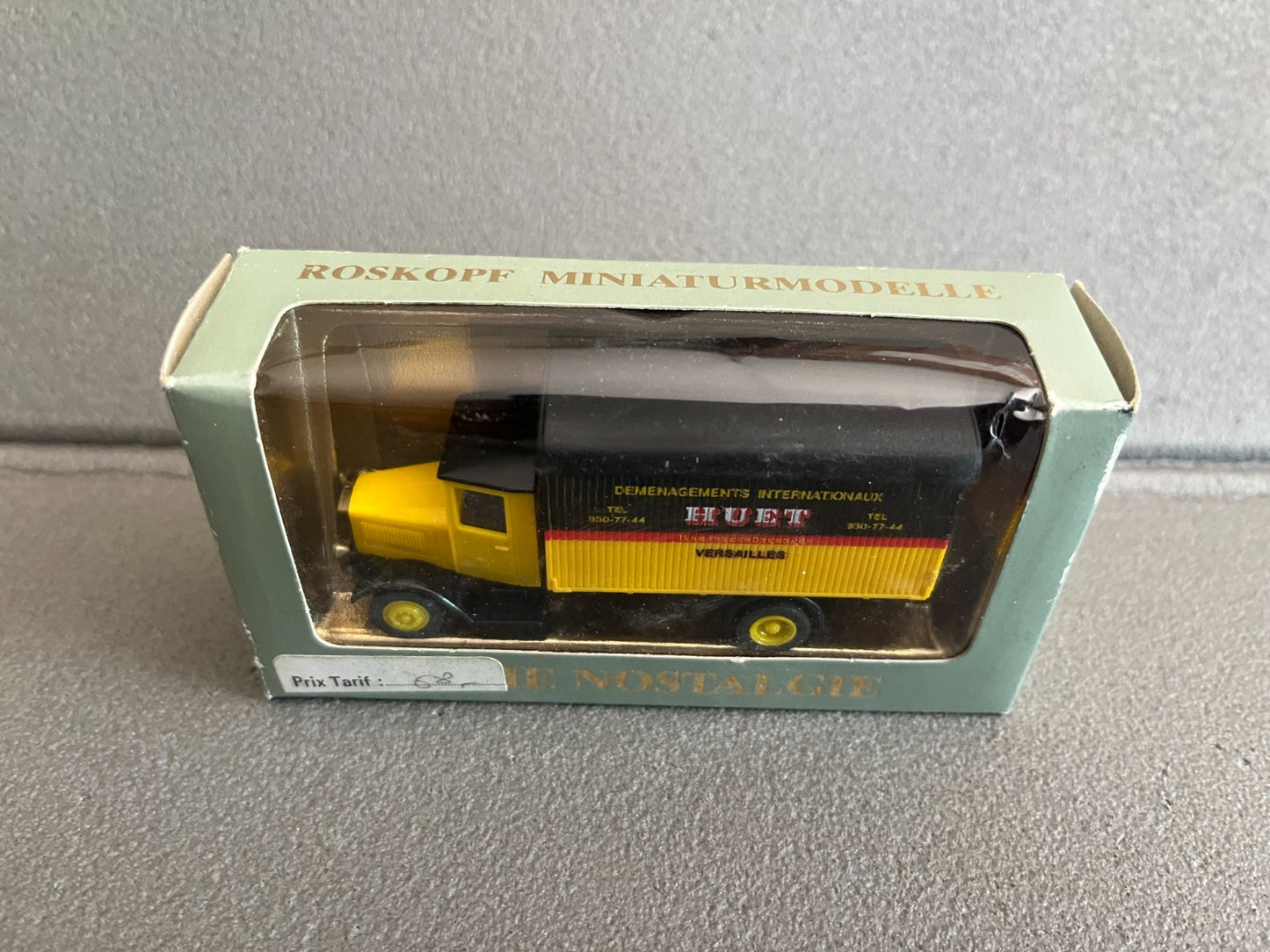 Voiture Miniature Camion 753 Mercedes Huet 1932 Roskopf Nostalgie 1/87 HO