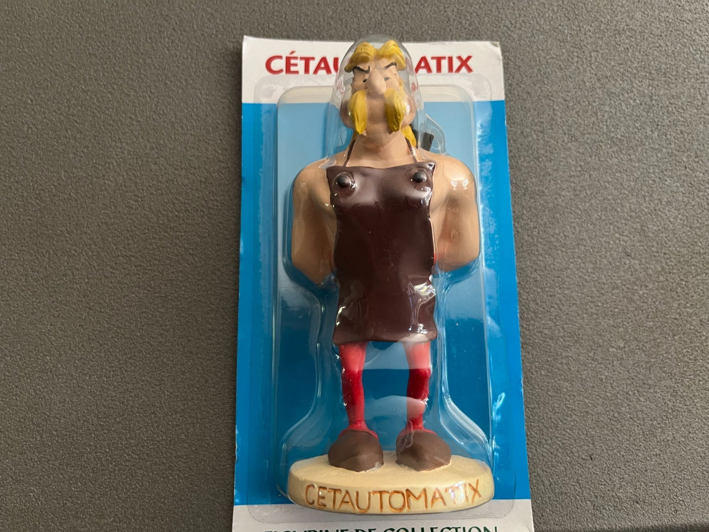 Figurine de Collection Astérix Obélix Cétautomatix Plastoy Atlas