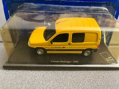 Voiture Miniature Camion Publicitaire Citroen Berlingo La Poste 1997 au 1/43