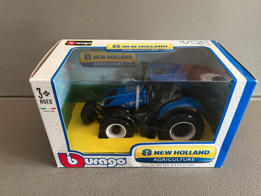 Voiture miniature Tracteur Agricole New Holland T7 315 1/32 Burago