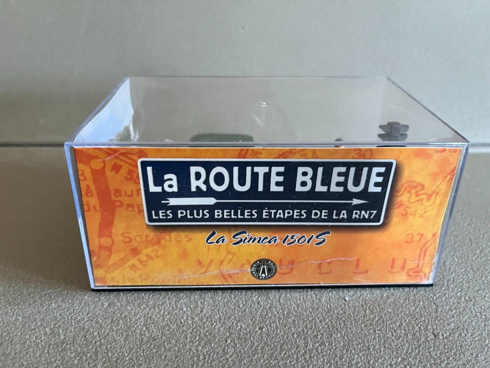 Voiture Miniature Simca 1501S Etape 17 La Route Bleue RN7 1/43