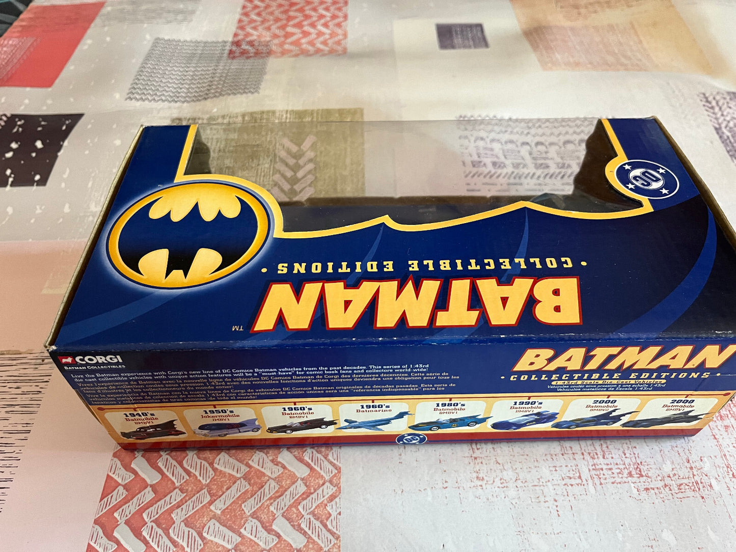Voiture Miniature Batman 4 X Batmobile Batmarine Collectible Edition Corgi 1/43