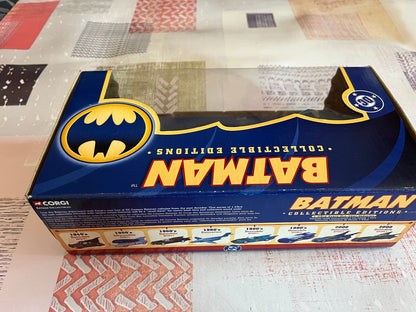 Voiture Miniature Batman 4 X Batmobile Batmarine Collectible Edition Corgi 1/43