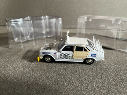 Voiture Miniature Peugeot 504 Assistance 1975 Tour de France Vélo Norev 1/43