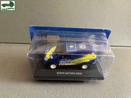 Voiture miniature Foton Sauvana 2016 Rallye Paris Dakar au 1/43